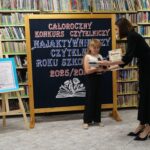 Całoroczny Konkurs Czytelniczy - Najaktywniejszy Czytelnik Roku Szkolnego 2025/26- wręczenie nagród laureatom