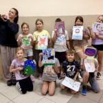 Wakacyjne półkolonie w Bibliotece i Ośrodku Animacji kultury Gminy Budzów ze Szkołą Step Up