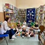 Spotkanie czytelnicze W krainie Muminków - głośne czytanie