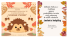 BIBLIOTEKA PUBLICZNA W ZACHEŁMNEJ ZAPRASZA DU UDZIAŁU W JESIENNYCH KONKURSACH: „JESIENNE STWORKI” ORAZ „JESIEŃ Z KSIĄŻKĄ”